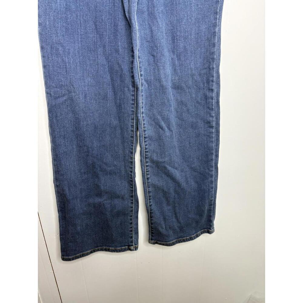 Judy Blue Jeans Womens 30 Wide Leg Stretch High Rise Modest Modern Office - Picture 4 of 8